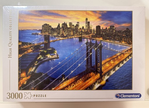 Zdjęcie oferty: Puzzle Clementoni 3000 New York HQ - nowe, folia