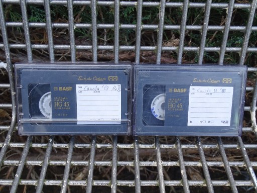 Zdjęcie oferty: Kaseta BASF VHS-C HG45 używana ładna VHSC