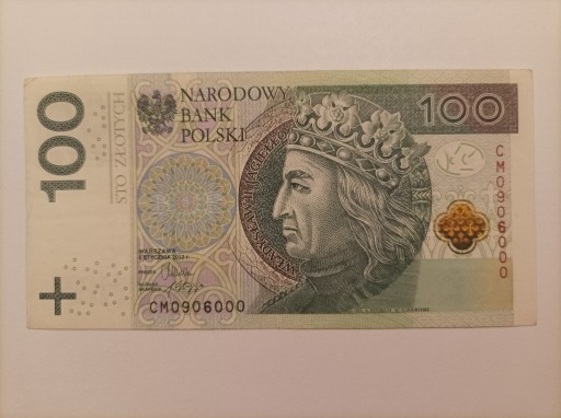 Zdjęcie oferty: Banknot 100zł  (DESTRUKT)
