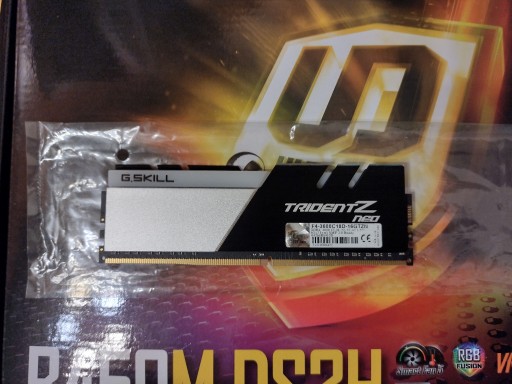 Zdjęcie oferty: G.SKILL TRIDENT Z RGB NEO 1x8GB DDR4 3600MHz !!!