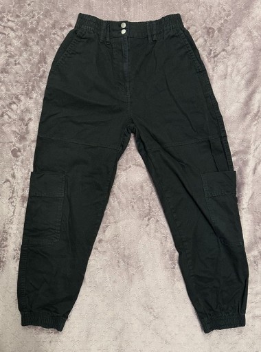 Zdjęcie oferty: Spodnie Jeansy damskie Bershka czarne Rozmiar: 38