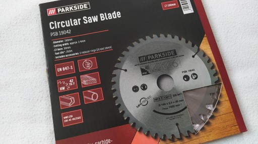 Zdjęcie oferty: TARCZA PARKSIDE 190x2,4x30 MM 42 ZĘBY DO DREWNA