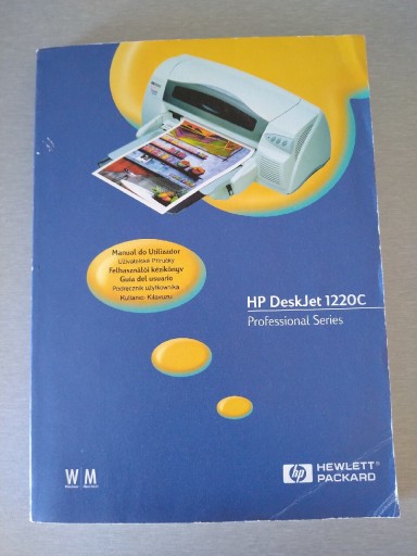 Zdjęcie oferty: Instrukcja obsługi drukarki HP 1220C.