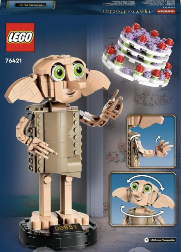 Zdjęcie oferty: LEGO 76421 Harry Potter Skrzat domowy Zgredek