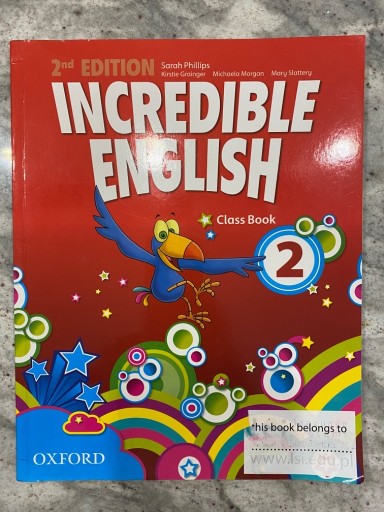 Zdjęcie oferty: Incredible English 2 - class book