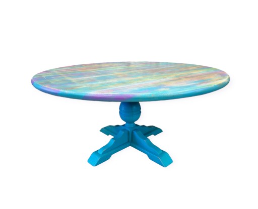 Zdjęcie oferty: Stolik kawowy okrągły, stolik dębowy, stolik retro