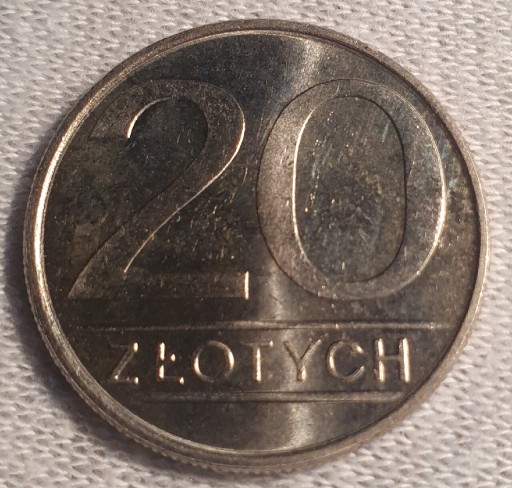 Zdjęcie oferty: Moneta 20zl z roku 1984