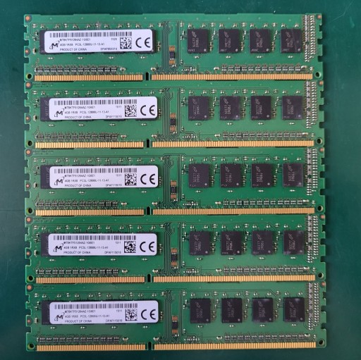 Zdjęcie oferty: RAM MICRON PC3L DDR3L 1600 2x4GB 8GB 12800U PC