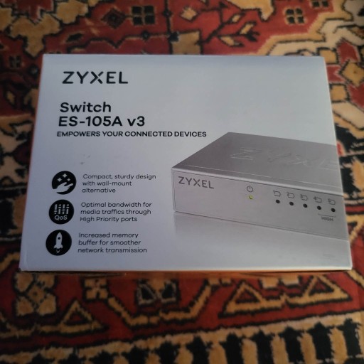 Zdjęcie oferty: Switch Zyxel ES-105A V3 (5x10/100Mbit)