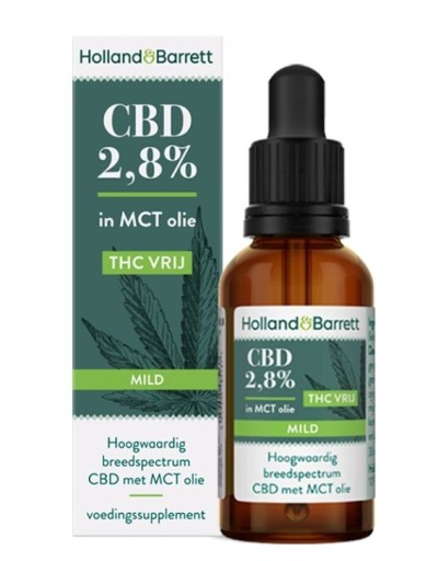 Zdjęcie oferty: Olejek CBD Holland & Barrett 2.8% 30 ml Oryginalny