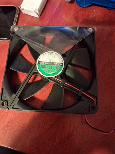 Zdjęcie oferty: Wentylator Globe Rl 4z S1352512EH 12V 0.5 A 13.5 CM Dwa piny 