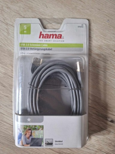 Zdjęcie oferty: Hama Przedłużacz USB A-A 5m