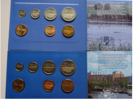 Zdjęcie oferty: 2 zestawy rocznikowe Holandia 1988-1989