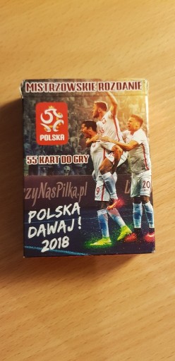 Zdjęcie oferty: Gra karciana Cartamundi PZPN Karty POLSKA Poker