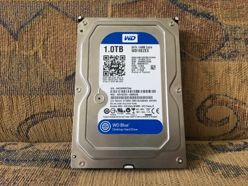 Zdjęcie oferty: Dysk twardy WD 3,5" 1TB 7200 obr/min 64MB SATA