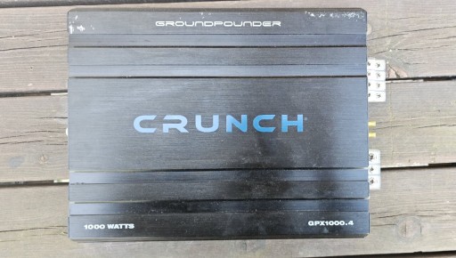 Zdjęcie oferty: Wzmacniacz 4 Kanałowy 1000W Crunch GPX1000-4