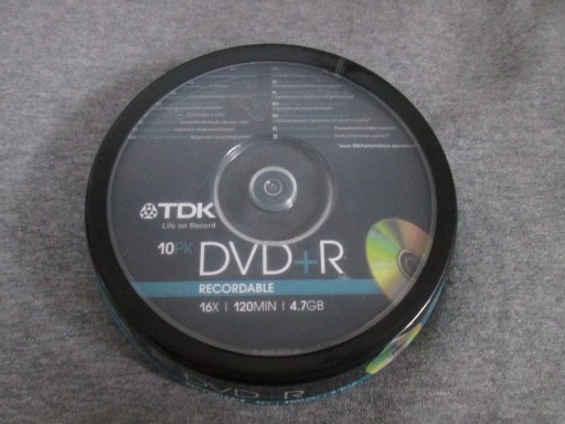 Zdjęcie oferty: TDK DVD+R            10 SZTUK + BONUS