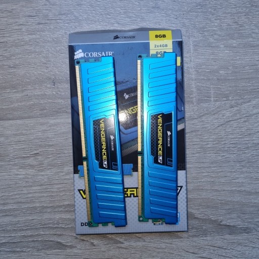 Zdjęcie oferty: Ram CORSAIR VENGANCE LP 8GB (2x4GB) 1600MHz CL8