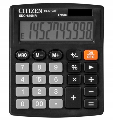 Zdjęcie oferty: Kalkulator biurowy Citizen SDC-810 BN  nowy