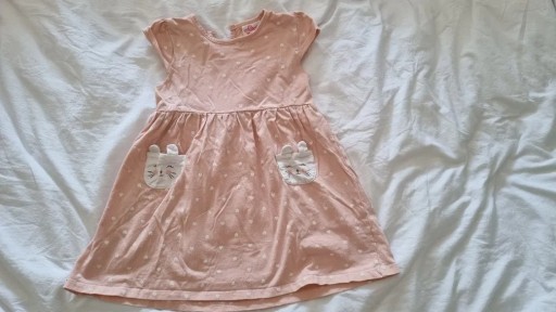 Zdjęcie oferty: Sukienka dla dziewczynki z kotkami roz. 98