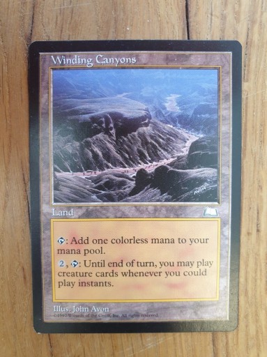 Zdjęcie oferty: Winding Canyons Magic the Gathering