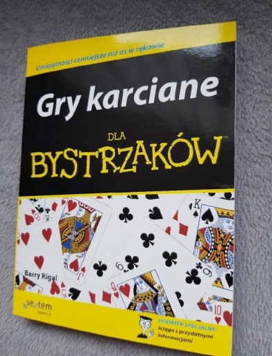 Zdjęcie oferty: Gry karciane DLA BYSTRZAKÓW Barry Rigal nowa książ