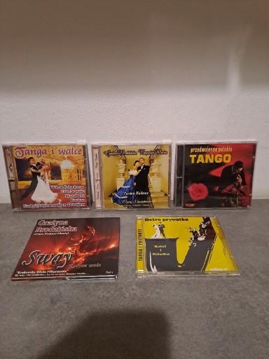 Zdjęcie oferty: Tanga i Walce , Retro Prywatka i inne (5 płyt CD)