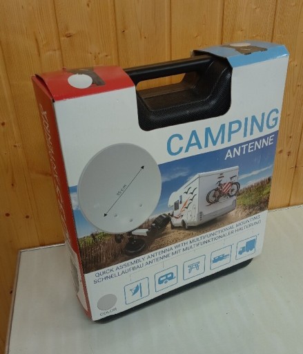 Zdjęcie oferty: Walizka na antenę satelitarną campingową 35 cm