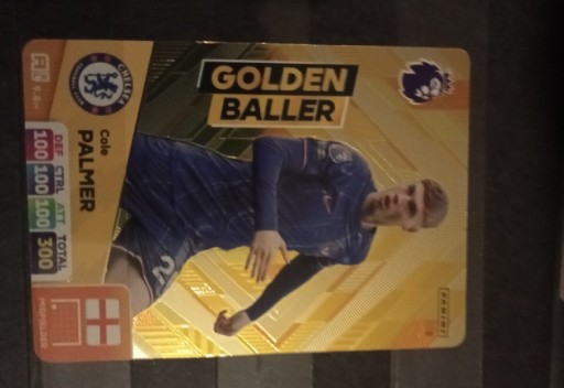 Zdjęcie oferty: Karta Panini Premier League 2025 Adrenalyn XL Golden Baller Cole Palmer 3