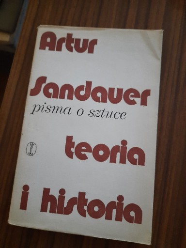 Zdjęcie oferty: TEORIA I HISTORIA, Artur Sandauer