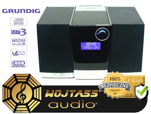 Zdjęcie oferty: Mini wieża Grundig MP3 AUX Radio tuner USB