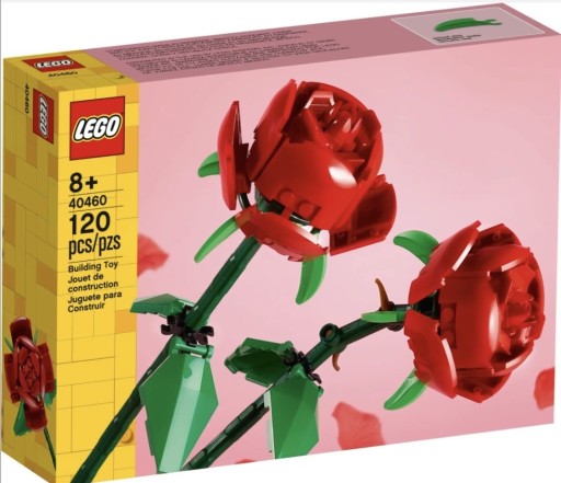 Zdjęcie oferty: Lego 40460 czerwone róże botanical klocki kwiatki