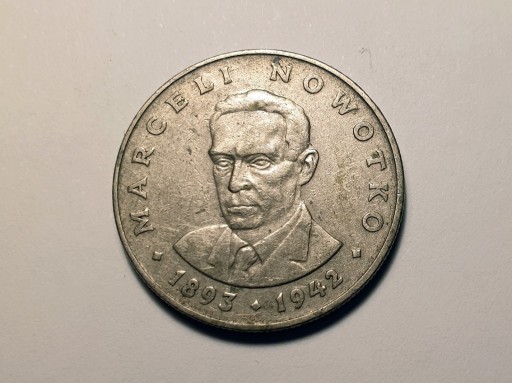 Zdjęcie oferty: Polska - Moneta 20 zł 1974 - Marceli Nowotko