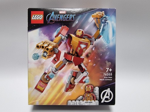 Zdjęcie oferty: Lego 76203 Mechaniczna zbroja Iron Mana