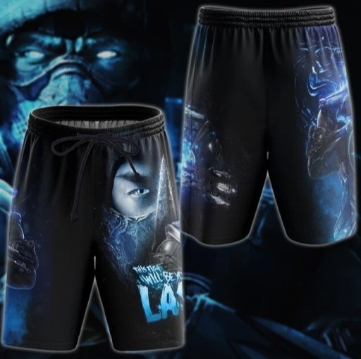 Zdjęcie oferty: Shorty XL spodenki treningowe mortal kombat walki