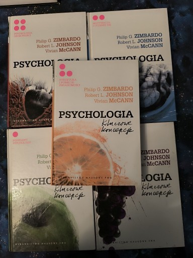 Zdjęcie oferty: Zimbardo Psychologia. Kluczowe koncepcje 1-5