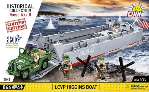 Zdjęcie oferty: Cobi 4848 LCVP Higgins Boat - Limited Edition nr 6