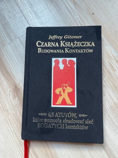 Zdjęcie oferty: Czarna książeczka budowania kontaktów Gitomer