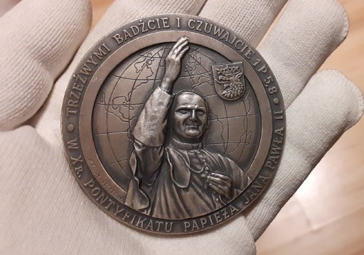 Zdjęcie oferty: Medal Jan Paweł II - X rocznica pontyfikatu