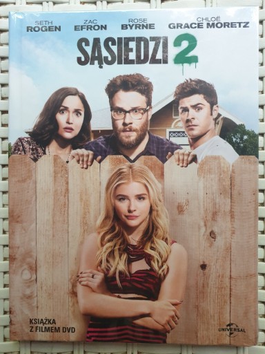 Zdjęcie oferty: DVD Sąsiedzi 2 * NOWY folia * Zac Efron Seth Rogen