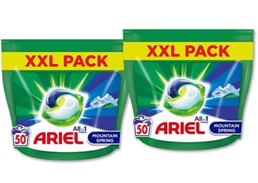 Zdjęcie oferty: ariel 100 sztuk 2x50 kapsułki do prania 