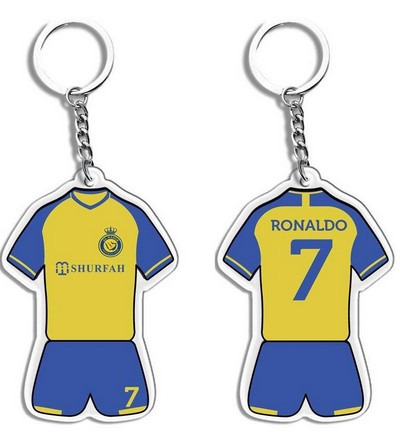 Zdjęcie oferty: [unikat]Breloczek Cristiano Ronaldo(PORTUGALIA)Al Nassr (ARABIA)NOWY!