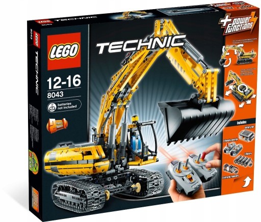 Zdjęcie oferty: Lego Technic 8043 Zmotoryzowana koparka