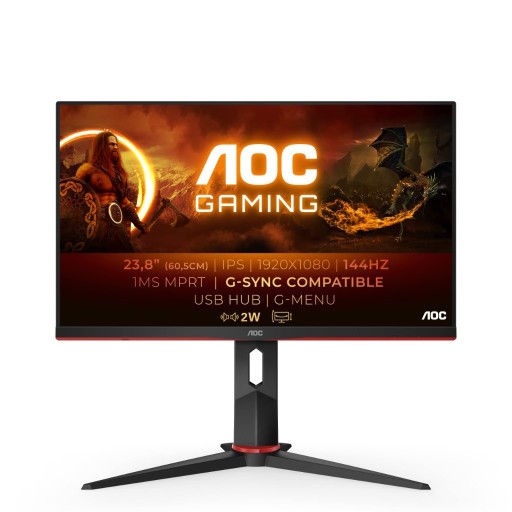 Zdjęcie oferty: Monitor LED AOC 24G2U/BK 23,8 " GAMINGOWY 144hz