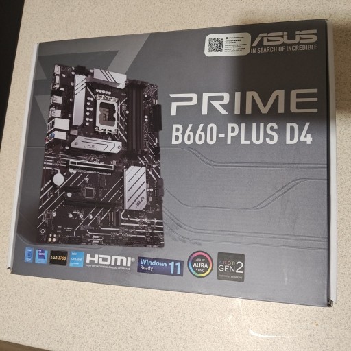 Zdjęcie oferty: Płyta główna ASUS B660 Plus D4