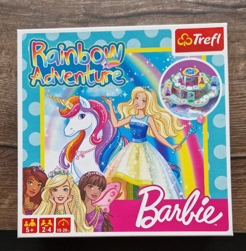 Zdjęcie oferty: Gra Planszowa Barbie Raibow Adventure 