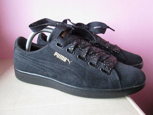 Zdjęcie oferty: JAK NOWE BUTY SPORTOWE PUMA VIKKY RIBBON BLACK 39