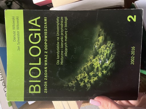 Zdjęcie oferty: Biologia - zbiór zadań, D. Witowski (cz. 1, 2, 3)