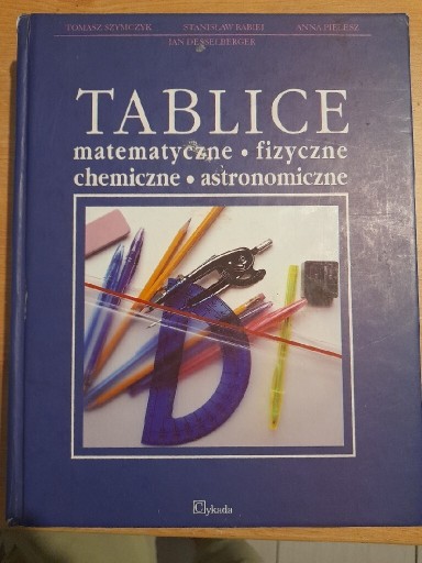 Zdjęcie oferty: Tablice matematyczne fizyczne chemiczne Szymczak