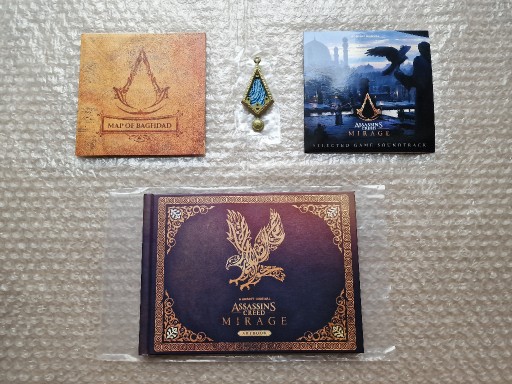 Zdjęcie oferty: Artbook Map Pin Soundtrack Assassin’s Creed Mirage
